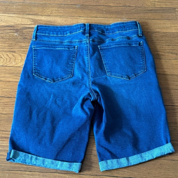 NYDJ Briella 11 Inch Denim Shorts - Picture 4 of 5